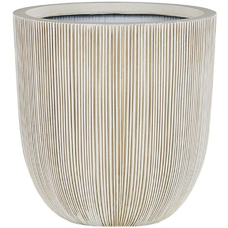 Plant Pot CHIOS 37 cm Beige