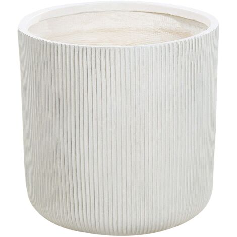 Plant Pot OREOI 45 cm Off-White