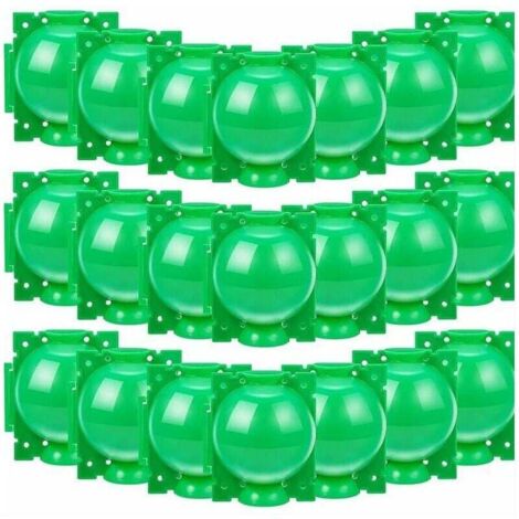 Plant Rooting Box Propagation Ball Garden Plant Root Box Assisted Grafting Device Botanical Cutting and Root Regulator, S, Green (20pcs) MUMU