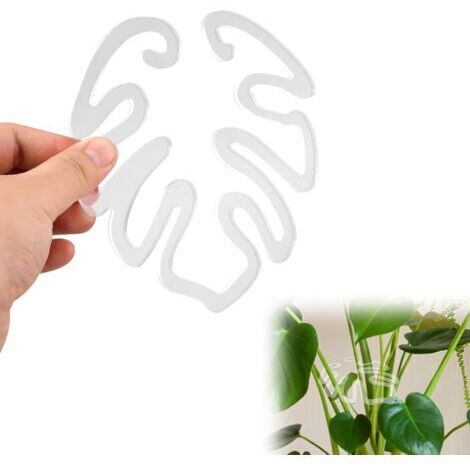Plant Support Stake, Acrylic Indoor Plant Support Stake for Leafy Plants, Plant Stakes for Indoor and Outdoor Plants, Transparent