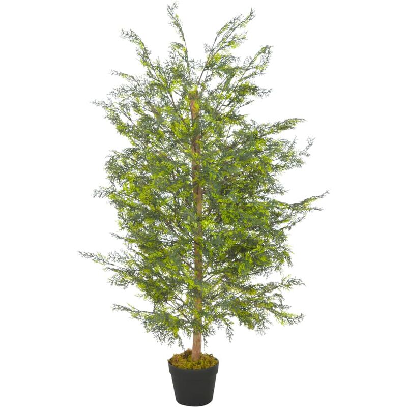 

Planta artificial arbol cipres con macetero 120 cm verde