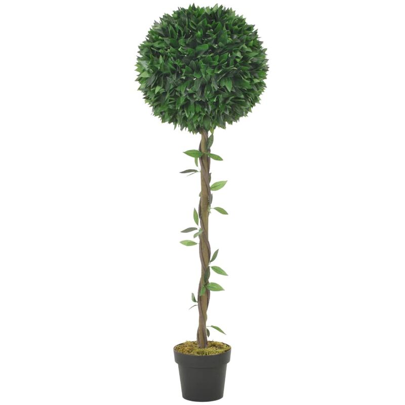 

Planta artificial árbol de laurel con macetero verde 130 cm