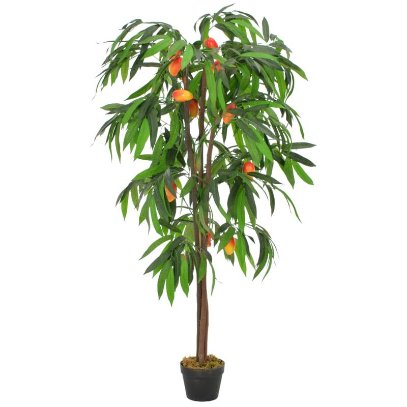 

Planta artificial arbol de mango con macetero verde 150 cm