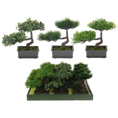 PLANTA ARTIFICIAL BONSAI 22 CM SURTIDO