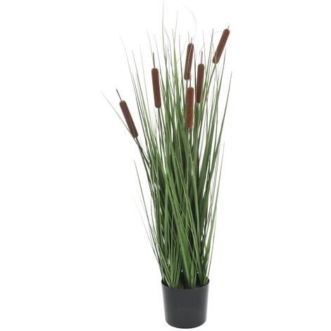 Planta de hierba artificial con junco 85 cm