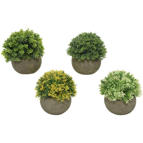 Planta artificial con maceta de plastico modelos surtidos 800297
