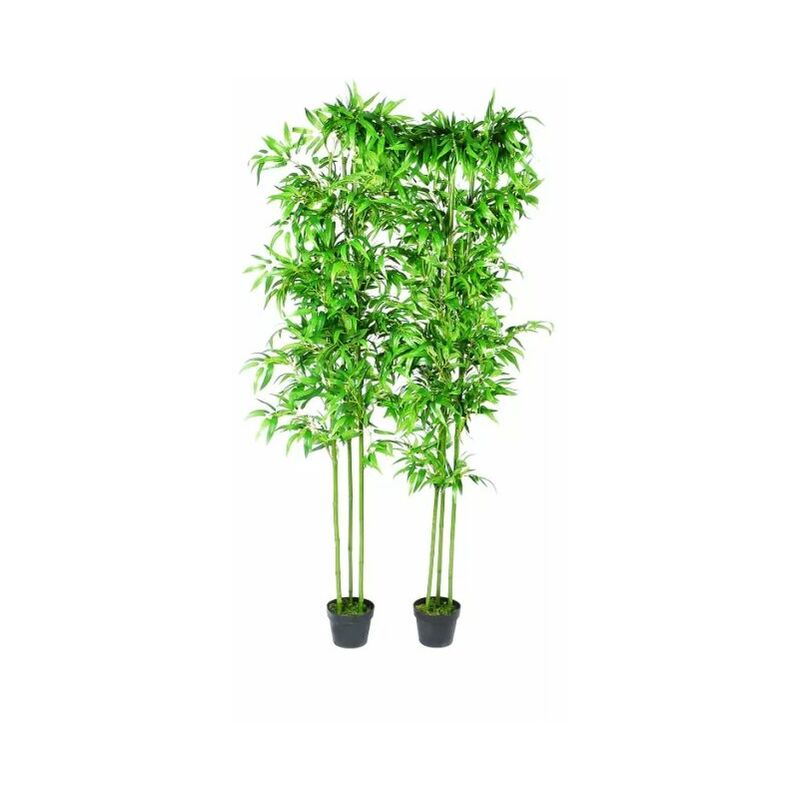 

Planta artificial de bambu set de 2 unidades 190 cm