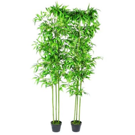 Planta artificial de bambú set de 2 unidades 190 cm
