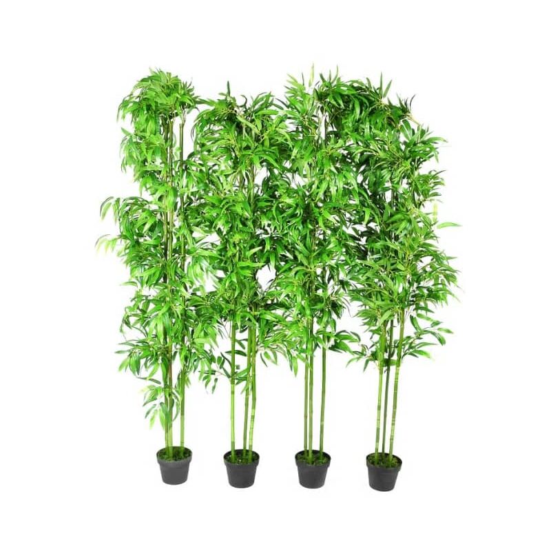 

Planta artificial de bambú set de 4 unidades 190 cm