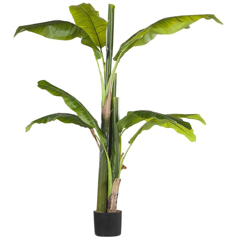 

Beliani - Planta artificial en maceta 154 cm BANANA TREE