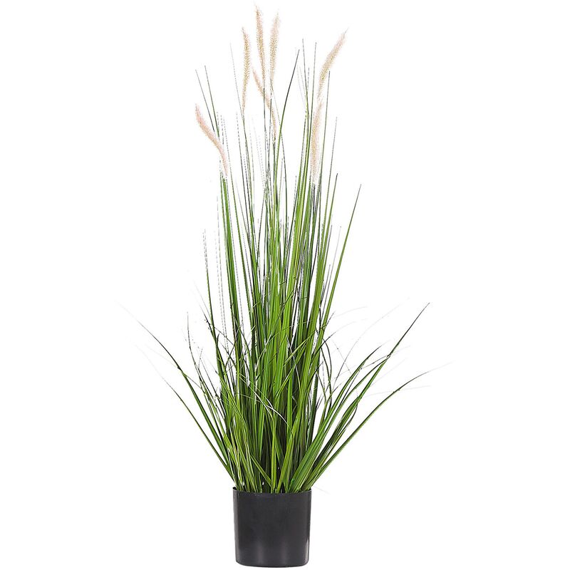 

Beliani - Planta artificial en maceta 87 cm REED PLANT