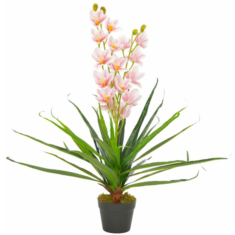 

Planta artificial orquidea con macetero 90 cm rosa