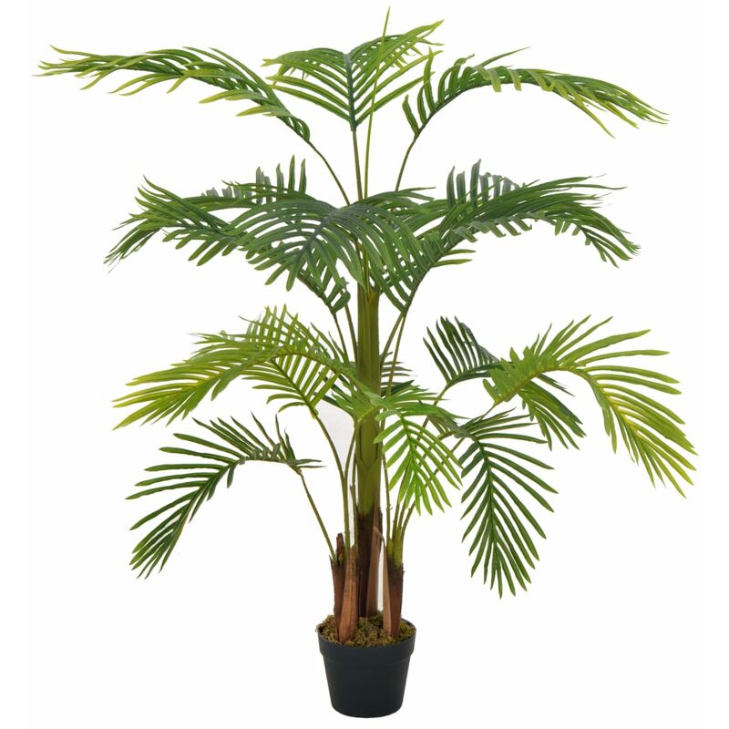 

Planta artificial palmera con macetero 120 cm verde