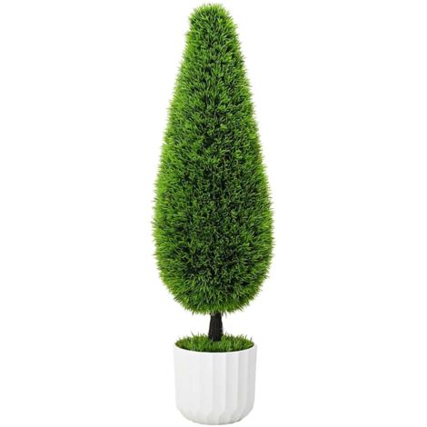 Planta Artificial Verde 24 x 24 x 90 cm Plástico vidaXL