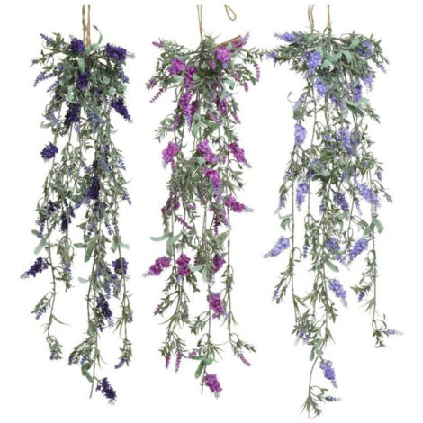 Planta Decorativa EDM 800077 Para colgar Lavanda 80 cm