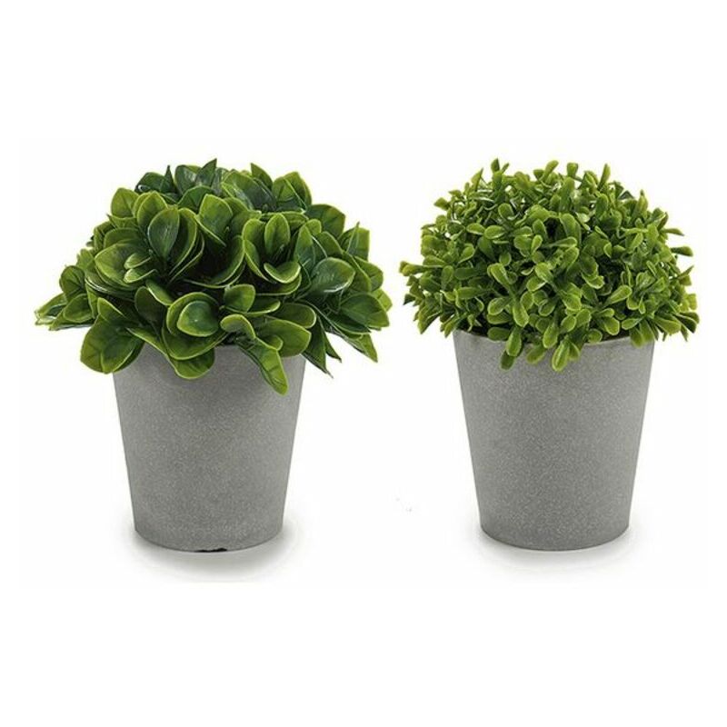 

Planta Decorativa Gris Plástico Hojas (13 x 15 x 13 cm)