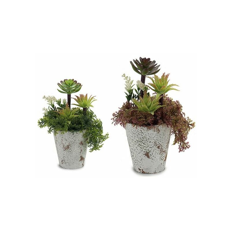 

Planta Decorativa Helecho Plástico Piedra (10 x 20 x 10 cm)