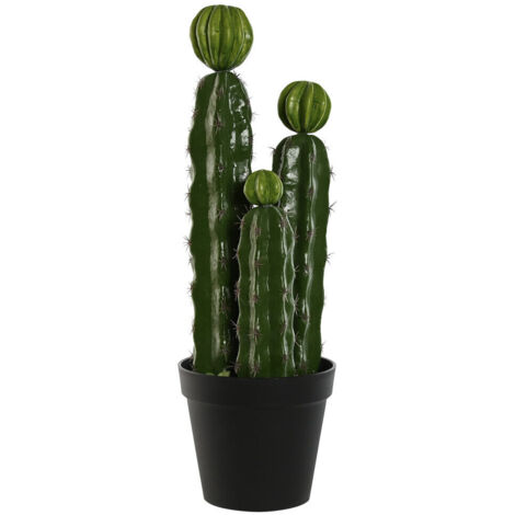 Planta Foam Pp 22X22X69 Cactus Verde