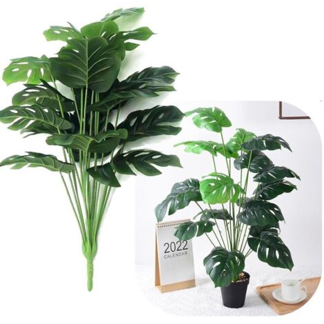 Planta Monstera Artificial en Maceta Decoración del Hogar 60 cm