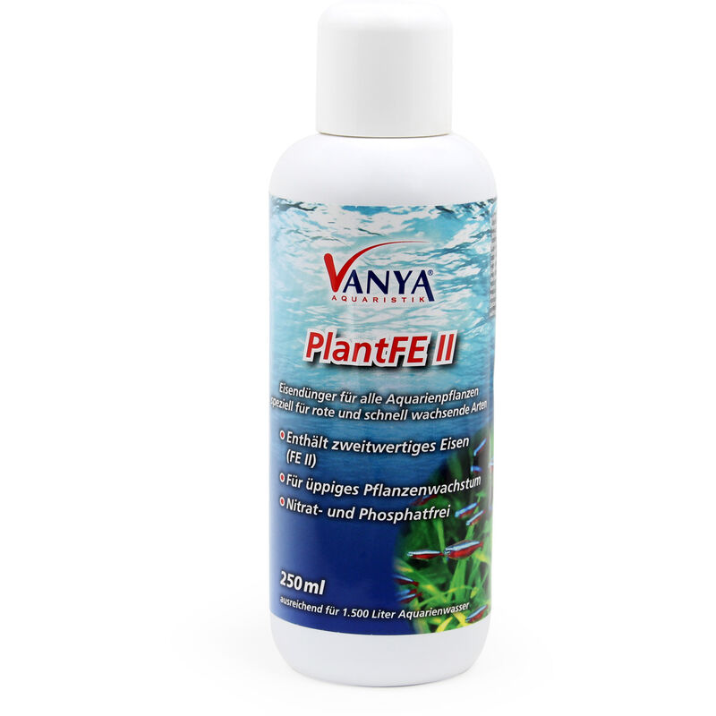 

Planta Vanya FE II 250ml Abono de hierro Abono de acuario Abono de acuario