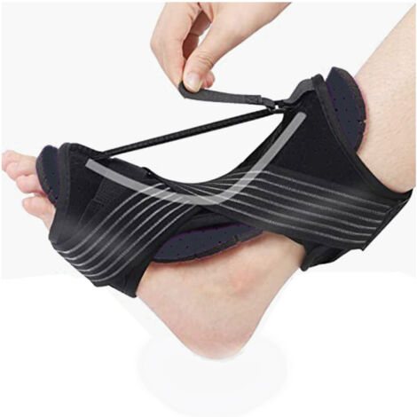 Plantarfasziitis Nachtschiene, Verstellbare Atmungsaktive Plantarfasziitis-Knöchelorthese, Für Fußfall, Unterstützung Der Achillessehnenentzündung