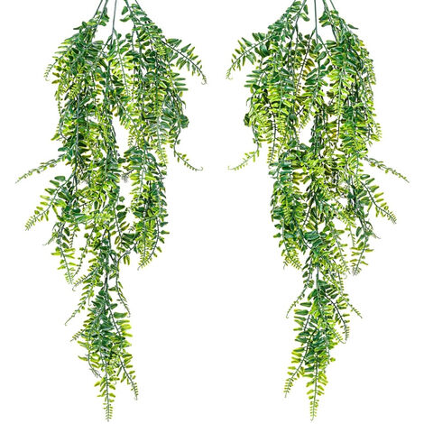 PLANTASIA® Hängepflanze 80cm Kunstpflanze - 2er Set 80 cm