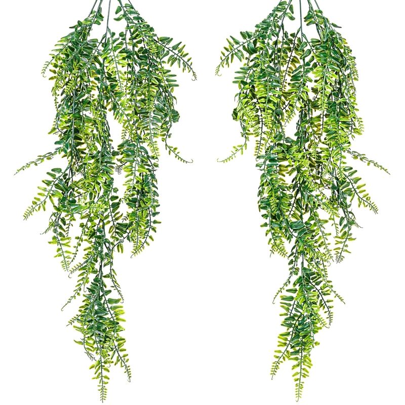 Plantasia - Plante artificielle à suspendre, choix de la taille et du set, 2 pièces, 120cm