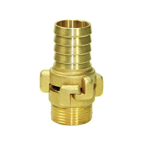 Plantawa Acople Rápido Macho 3/4-25mm Racores de Latón para Circuitos de Riego