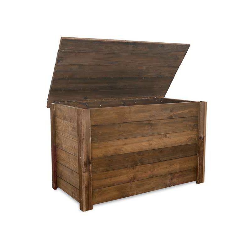 

Baúl de Madera para Exterior - Plantawa