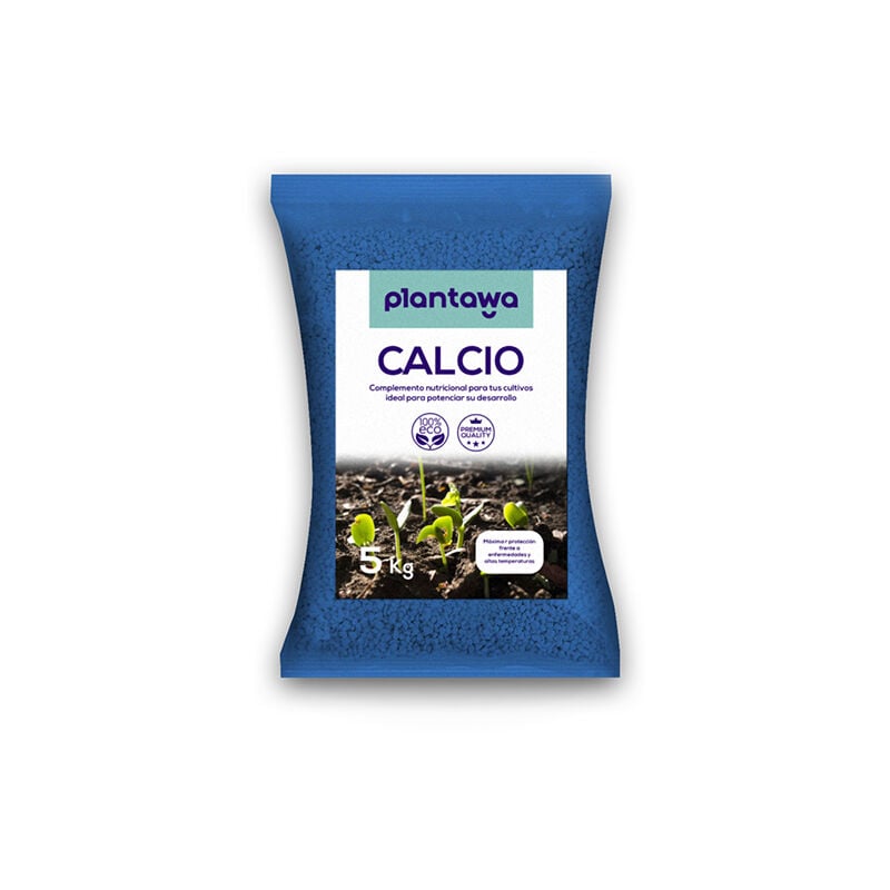 

Plantawa Calcio para Plantas Fertilizante 5 Kg Abonos y Fertilizantes Natural Alimento para Plantas