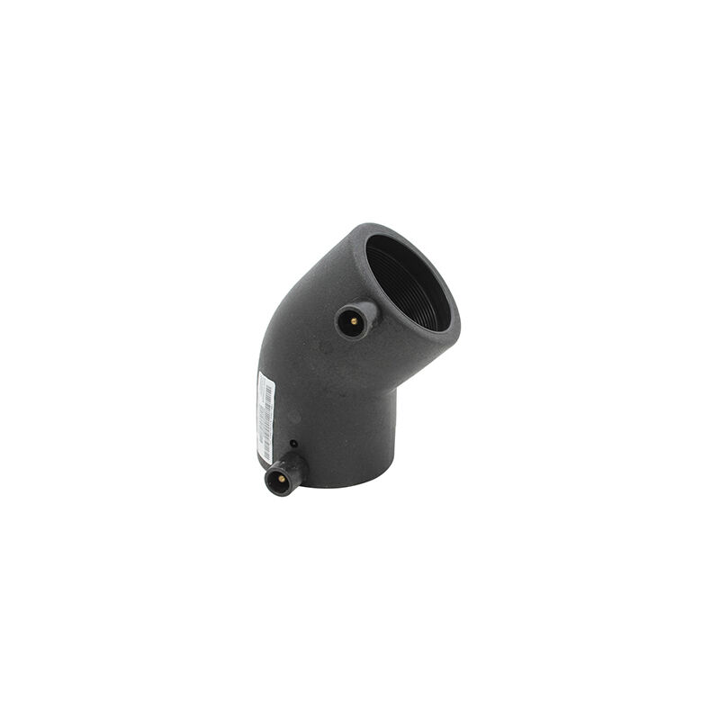 

Plantawa Codo Polietileno Electrosoldable 45° Ø63 Conexiones de PE para Sistema Riego