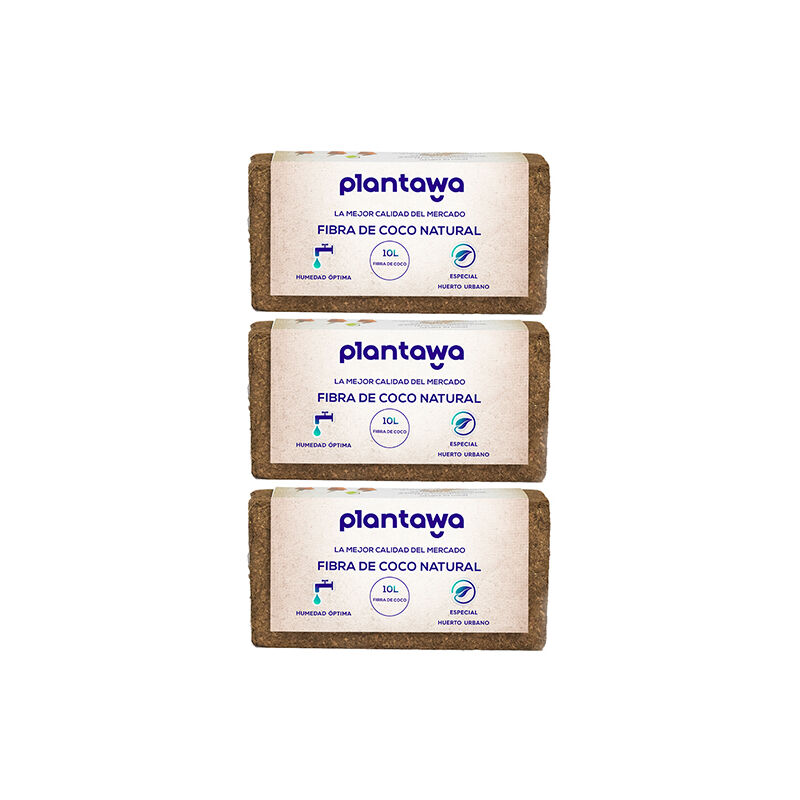 

Fibra de Coco 30L Sustrato de Coco Fibra de Coco Natural para Plantas - Plantawa