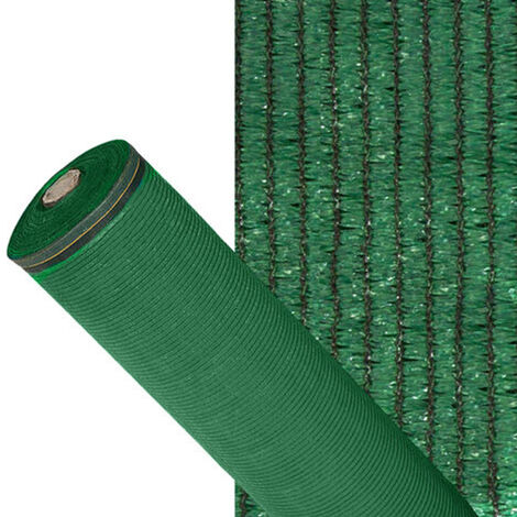 Plantawa Filet d'Ombrage 2 Mètres Vert Foncé (Vendu au Mètre) en Polyéthylène Haute Qualité et Résistance