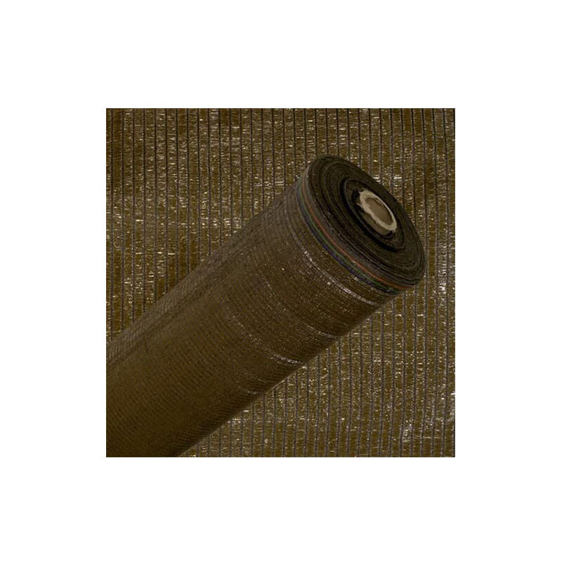 Filet d'Ombrage 1 Mètres Brun Foncé (Vendu au Mètre) en Polyéthylène Haute Qualité et Résistance - Plantawa