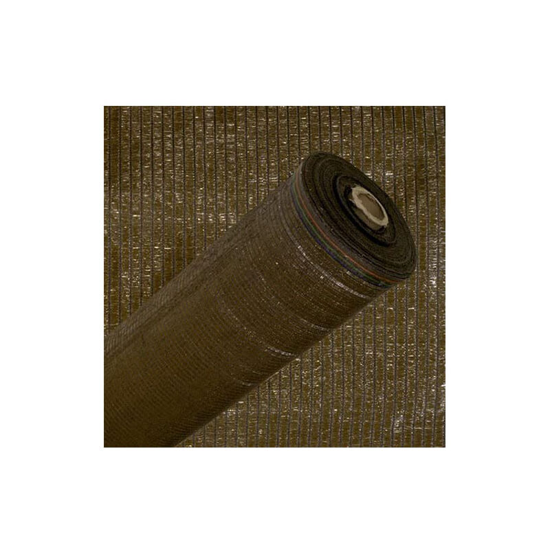 Filet d'Ombrage 1.5 Mètres Brun Foncé (Ombrage à 90%) 100 Mètres en Polyéthylène Haute Qualité et Résistance - Plantawa