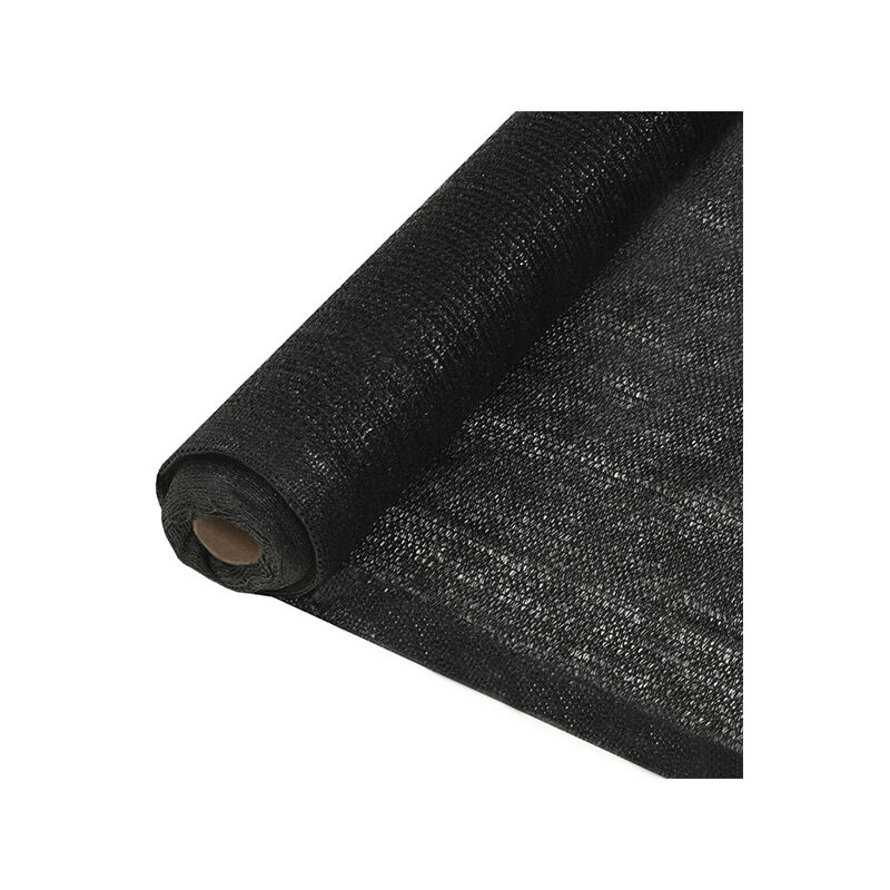 Filet d'Ombrage 1 Mètres Noir (Vendu au Mètre) en Polyéthylène Haute Qualité et Résistance - Plantawa