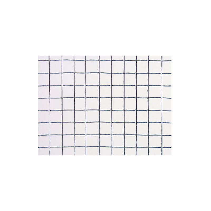 Plantawa Maille Métallique Carré 0,5 x 5m en Acier Galvanisé Haute Qualité et Résistance