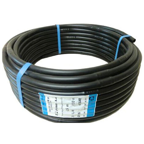 Plantawa Manguera de Polietileno para Riego por Goteo de 16mm 50 metros con Goteros cada 50cm