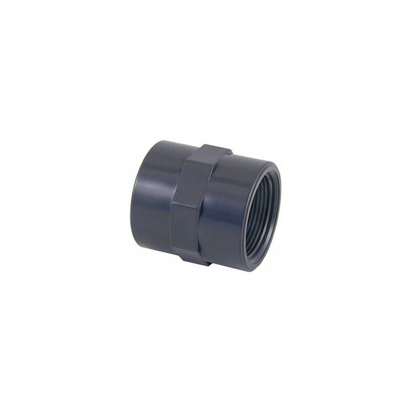 

Plantawa Manguito PVC Roscado H-H 1/2" Racores de Evacuación Unión Tubería Riego