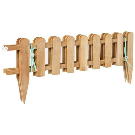 Plantawa Mini Valla Clásica Ceramientos de Madera Encañizados Decoración Jardín