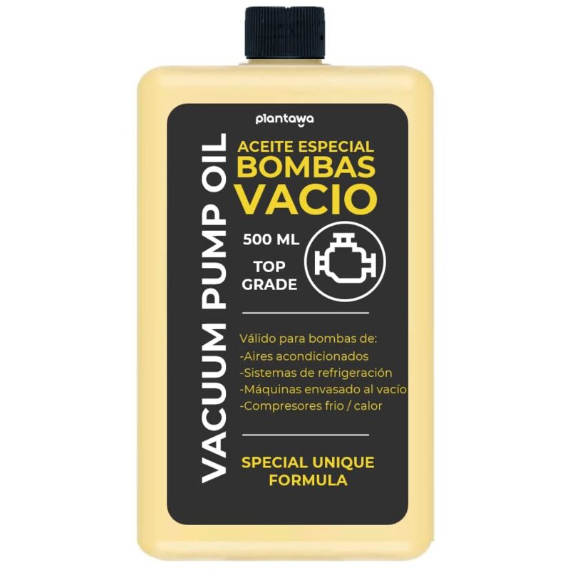 Image of Olio per Pompe a Vuoto 500 ml Versatile per Le Pompe a Vuoto. Ideale per Pompe a Vuoto per Aria Condizionata, Pompe a Vuoto, Pompe a Lobi, ecc. Forte