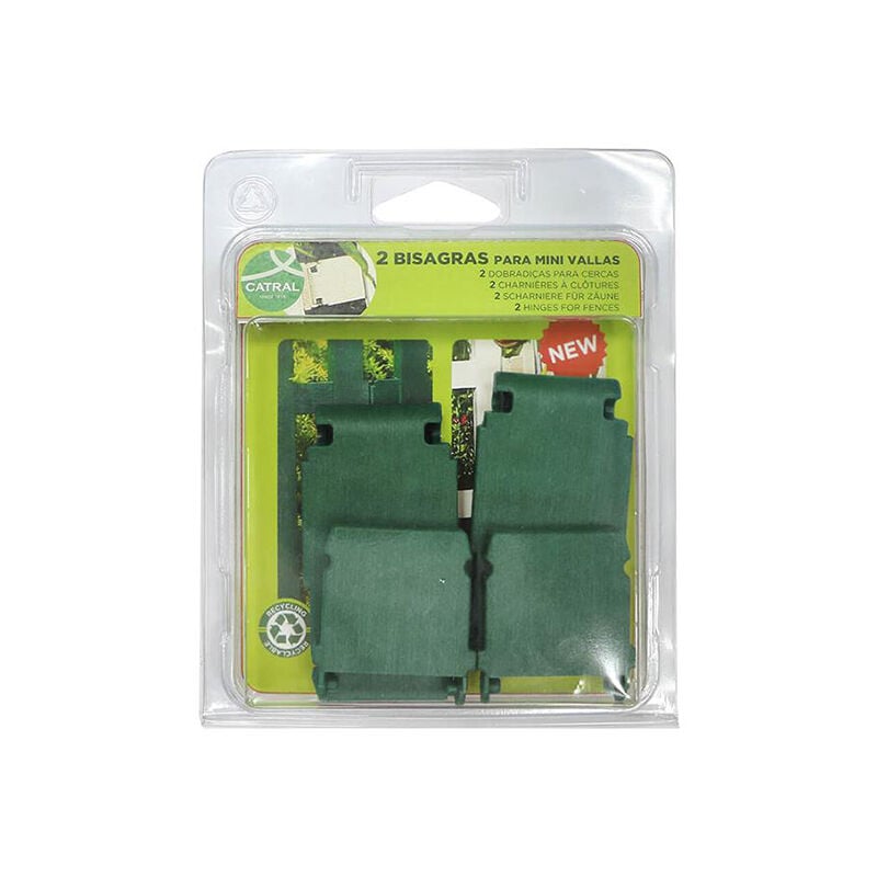 

Pack 2 Bisagras Clickfence LOP Verdes - Plantawa