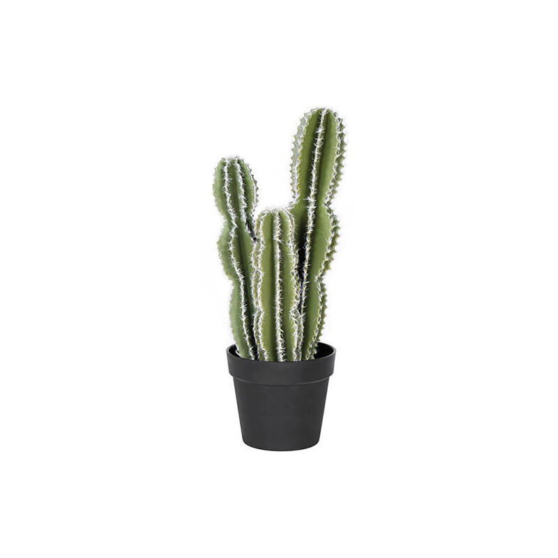 

Plantawa Planta Artificial Cactus Castillo Hadas 62 cm Plantas Artificiales con Maceta para Casa Decoración para Interior y Exterior