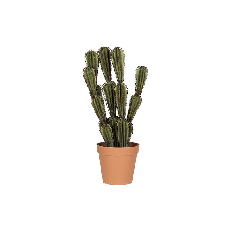 

Plantawa Planta Artificial Cactus Euphorbia Alto 90 cm Plantas Artificiales con Maceta para Casa Decoración para Interior y Exterior