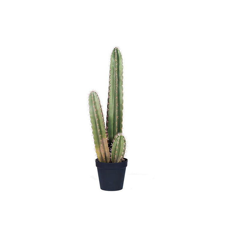 

Plantawa Planta Artificial Cactus Organo Alto 120 cm Plantas Artificiales con Maceta para Casa Decoración para Interior y Exterior