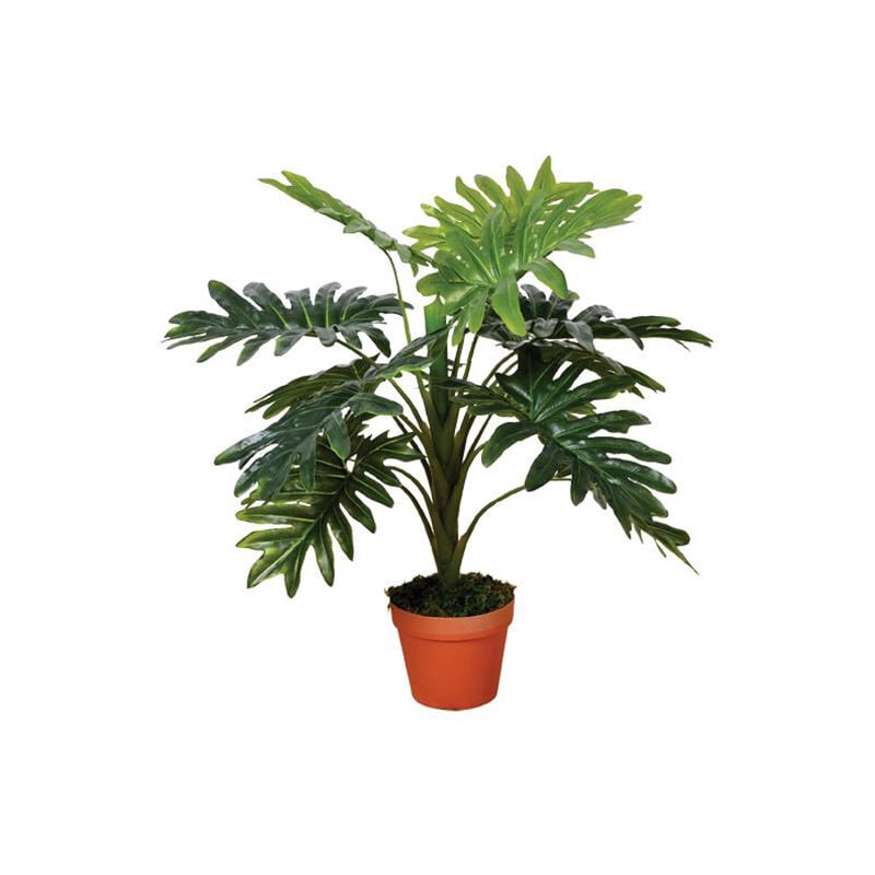 

Plantawa Planta Artificial Filodendro Baja 70 cm Plantas Artificiales con Maceta para Casa Decoración para Interior y Exterior