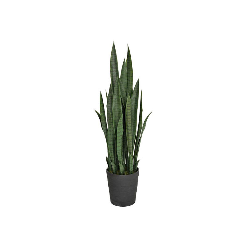 

Plantawa Planta Artificial Lengua de Tigre 105 cm Plantas Artificiales con Maceta para Casa Decoración para Interior y Exterior