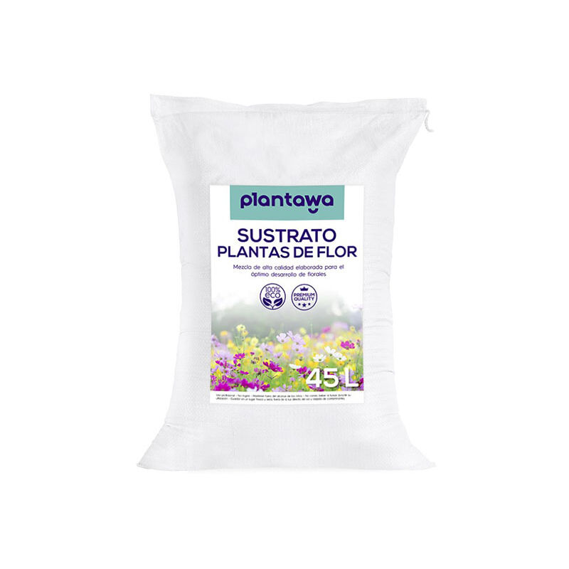 

Plantawa Sustrato para Plantas de Flor 45L Abono Natural para Plantas Huerto en Jardín