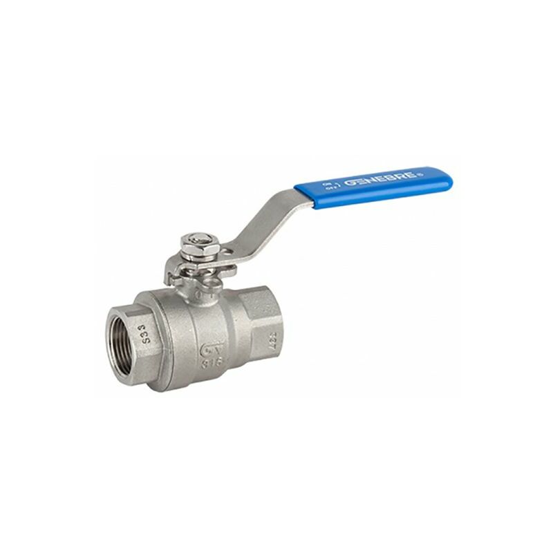 

Plantawa Válvula de Esfera 2 Piezas 1 1/2" Llaves de Paso Agua Sistema Riego Tubería