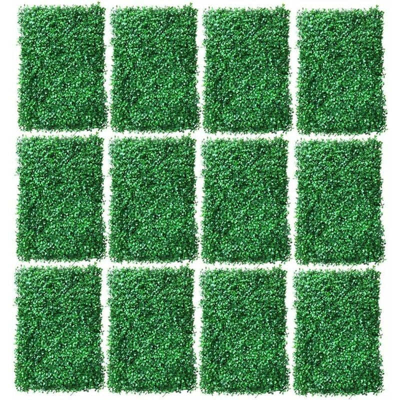 Gojoy - Plante artificielle - 40 x 60 cm - Taille réglable - Plantes vertes artificielles - Pour mariage, maison, extérieur, jardin, clôture, balcon